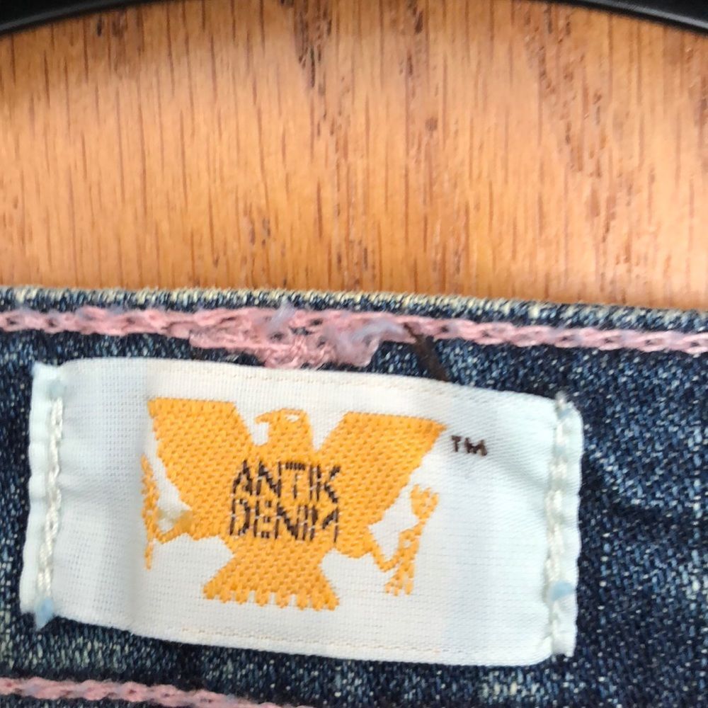 Antik denim boot cut embroidered pocket jeans NWOT Size 27 - Picture 5 of 8